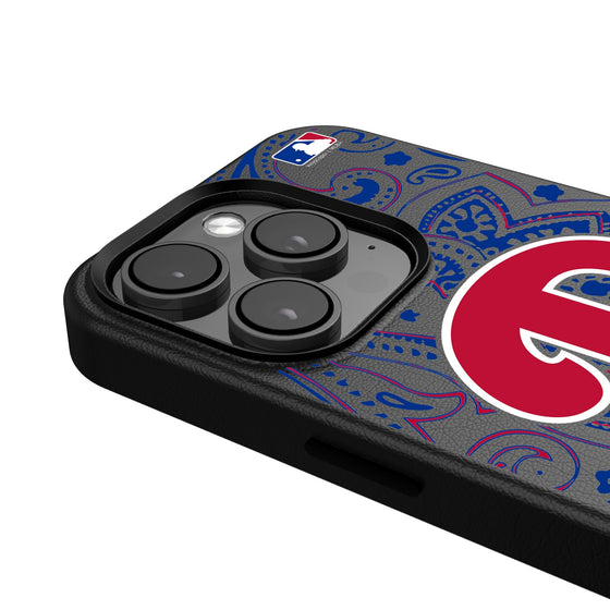 Philadelphia Phillies Paisley Magnetic Phone Case-4