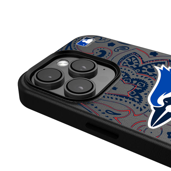 Toronto Blue Jays Paisley Magnetic Phone Case-4