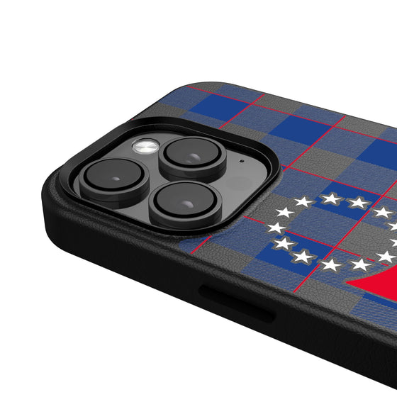 Philadelphia 76ers Plaid Magnetic Phone Case-4