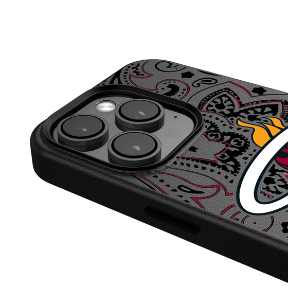 Miami Heat Paisley Magnetic Phone Case-4