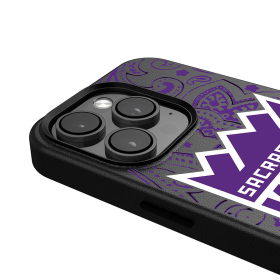 Sacramento Kings Paisley Magnetic Phone Case-4