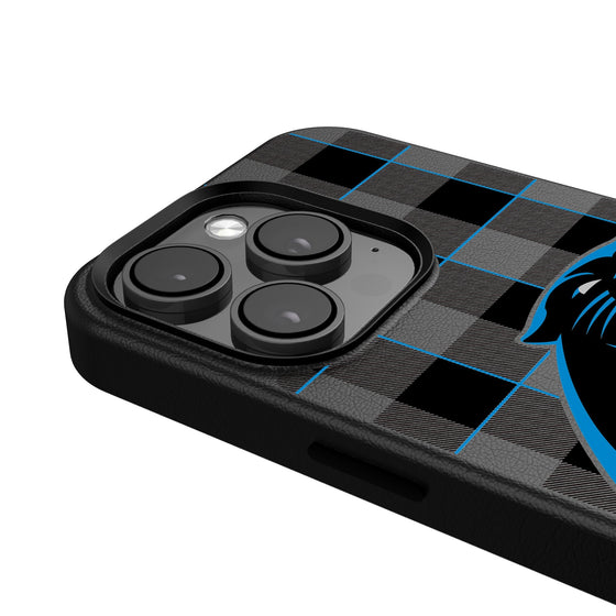 Carolina Panthers Plaid Magnetic Phone Case-4