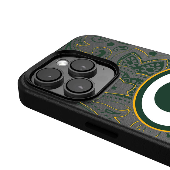 Green Bay Packers Paisley Magnetic Phone Case-4