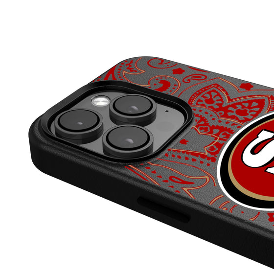 San Francisco 49ers Paisley Magnetic Phone Case-4