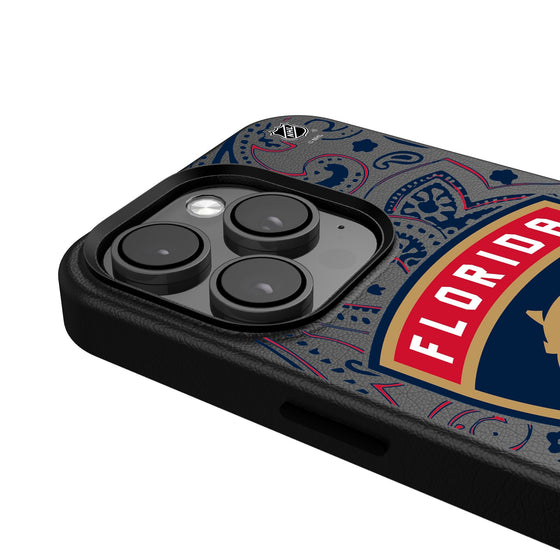 Florida Panthers Paisley MagSafe Compatible Phone Case-4