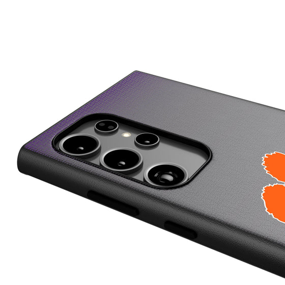 Clemson University Tigers Linen MagSafe Compatible Phone Case-3