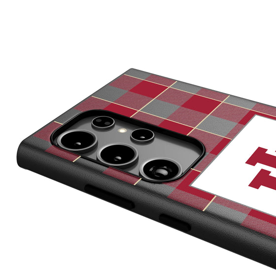 Indiana University Hoosiers Plaid MagSafe Compatible Phone Case-3