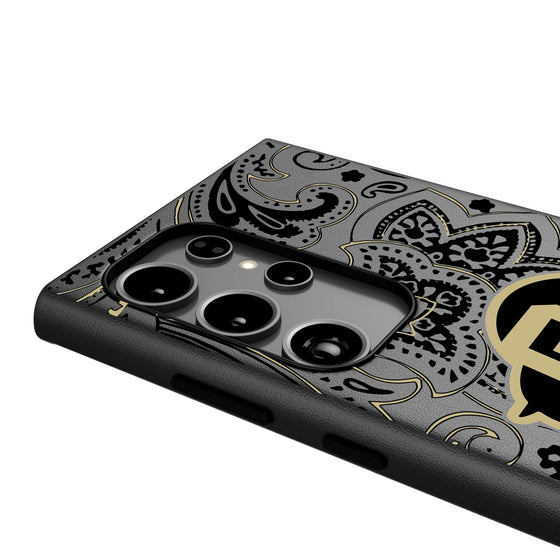 University of Colorado Buffaloes Paisley MagSafe Compatible Phone Case-3