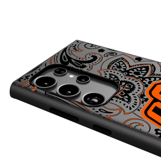 Oklahoma State University Cowboys Paisley MagSafe Compatible Phone Case-3