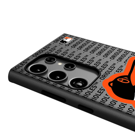 Baltimore Orioles Text Backdrop MagSafe Compatible Phone Case-3