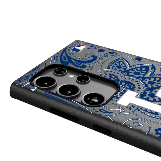 LA Dodgers Paisley MagSafe Compatible Phone Case-3