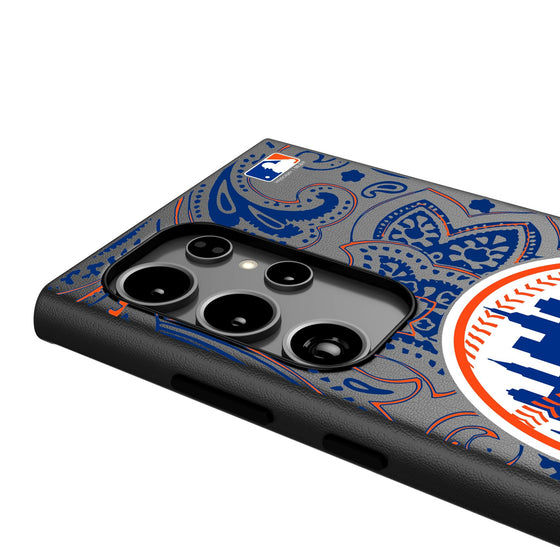 New York Mets Paisley MagSafe Compatible Phone Case-3