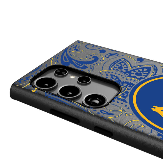 Golden State Warriors Paisley MagSafe Compatible Phone Case-3