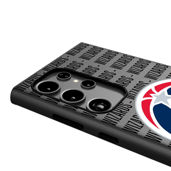 Washington Wizards Text Backdrop MagSafe Compatible Phone Case-3