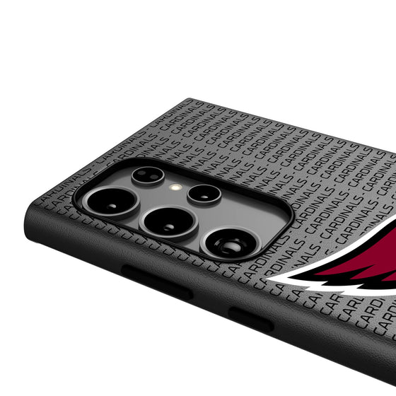 Arizona Cardinals Text Backdrop MagSafe Compatible Phone Case-3