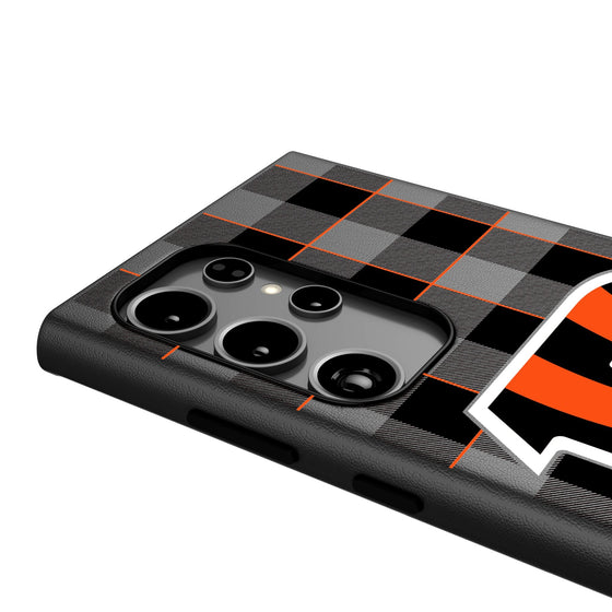 Cincinnati Bengals Plaid MagSafe Compatible Phone Case-3