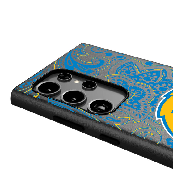 Los Angeles Chargers Paisley MagSafe Compatible Phone Case-3