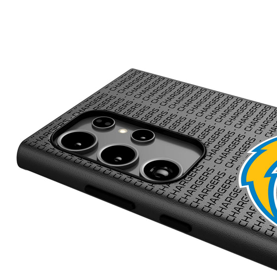 Los Angeles Chargers Text Backdrop MagSafe Compatible Phone Case-3