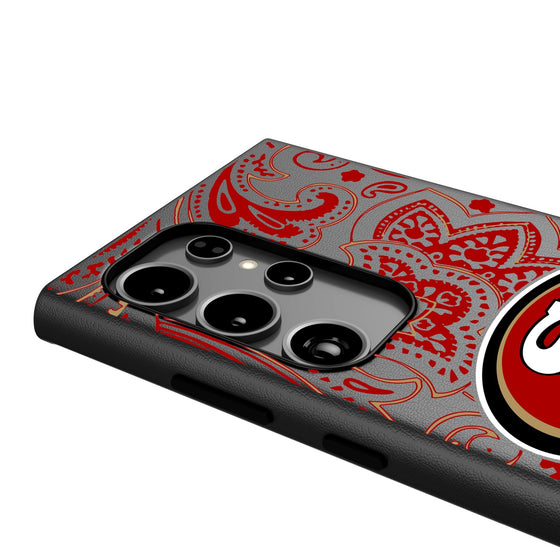 San Francisco 49ers Paisley MagSafe Compatible Phone Case-3