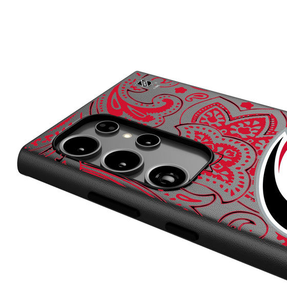 Carolina Hurricanes Paisley MagSafe Compatible Phone Case-3