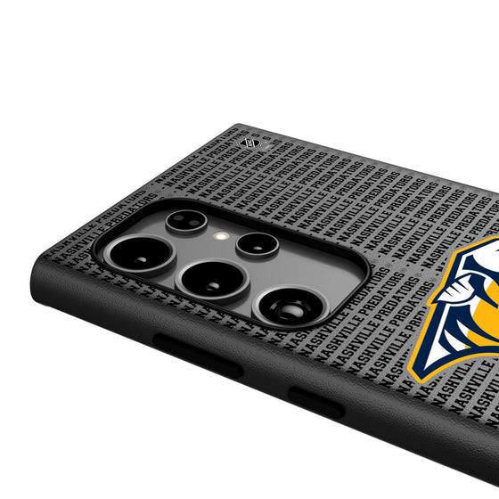 Nashville Predators Text Backdrop MagSafe Compatible Phone Case-3