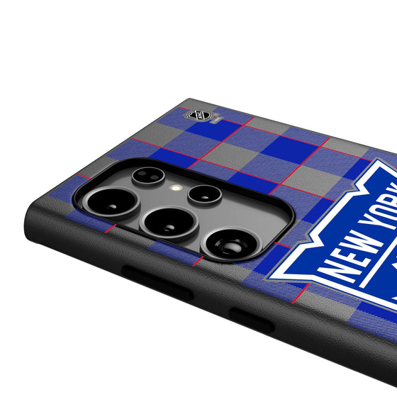 New York Rangers Plaid MagSafe Compatible Phone Case-3