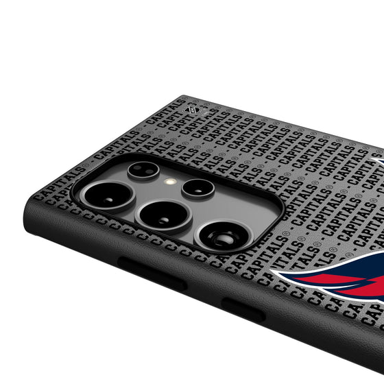 Washington Capitals Text Backdrop MagSafe Compatible Phone Case-3