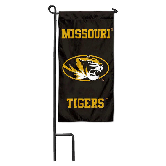 College Flags & Banners Co. Missouri Tigers Mini Garden and Flower Pot Flag Topper