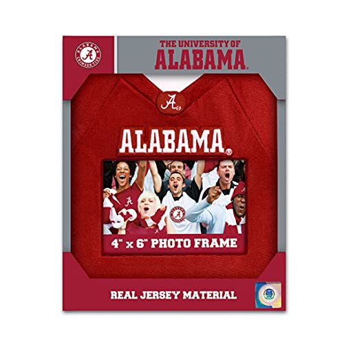 MasterPieces NCAA Alabama Crimson Tide 4" x 6" Uniform Photo Picture Frame - 757 Sports Collectibles