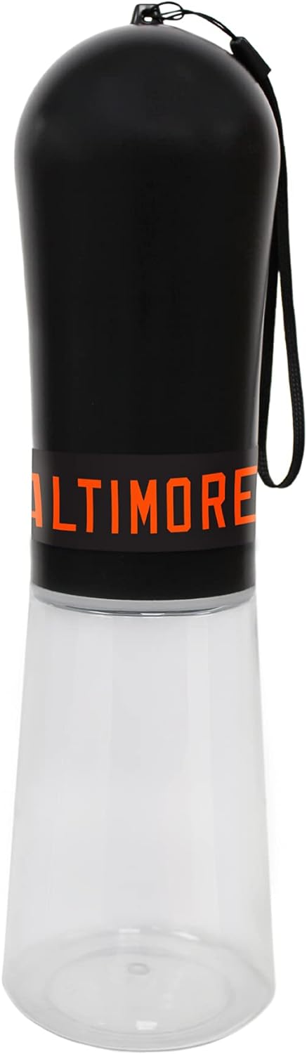 Baltimore Orioles Baseball Pet Water Bottle