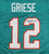 Bob Griese Autographed Teal Pro Style Jersey - JSA Witness Auth 2 Top