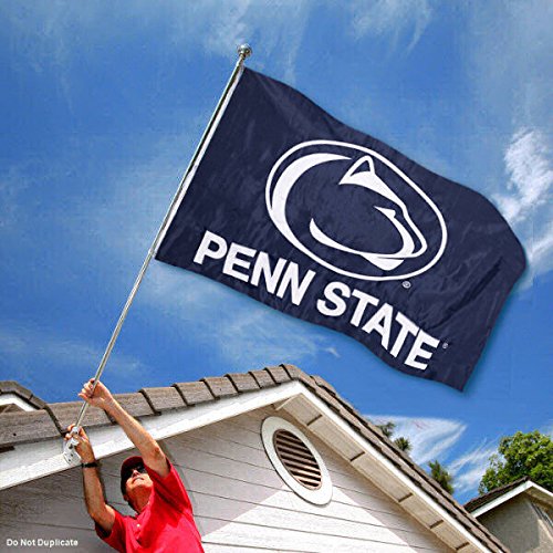 College Flags & Banners Co. Penn State Nittany Lions Embroidered and Stitched Nylon Flag