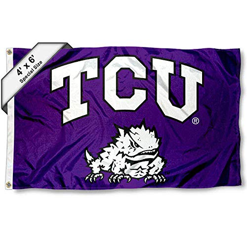 College Flags & Banners Co. TCU Horned Frogs 4 ft x 6 ft Flag