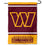 WinCraft Washington Commanders Garden Flag Double Sided Banner