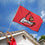 College Flags & Banners Co. Louisville Cardinals Embroidered and Stitched Nylon Flag