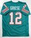 Bob Griese Autographed Teal Pro Style Jersey - JSA Witness Auth 2 Top