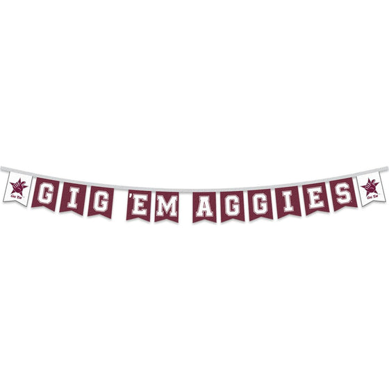 Texas A&M Aggies Banner String Pennant Flags