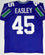 Kenny Easley Autographed Blue Pro Style Jersey W/HOF - JSA W Auth *5