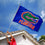 College Flags & Banners Co. Florida Gators Blue Flag and USA 3x5 Flag Set