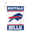 Buffalo Bills Sir Saint Banner Window Wall Hanging Flag with Suction Cup