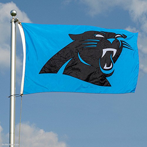 WinCraft Carolina Panthers Embroidered Nylon Flag