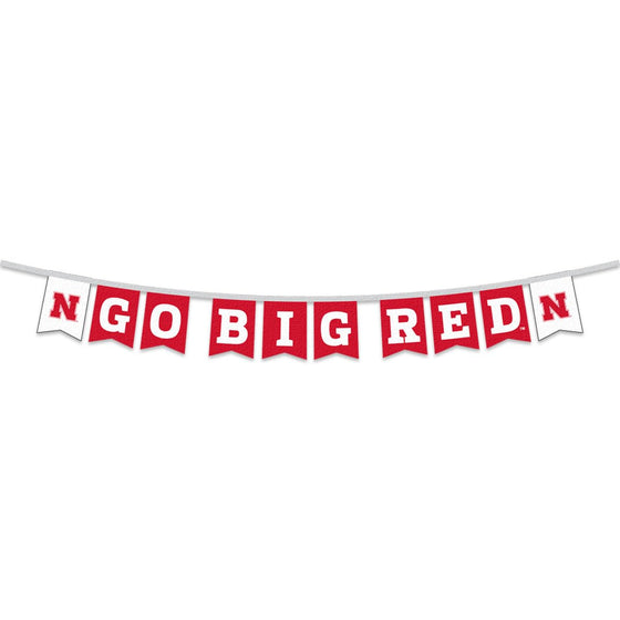 Nebraska Cornhuskers Banner String Pennant Flags