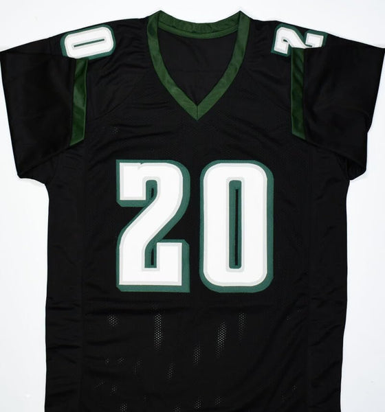 Brian Dawkins Autographed Black Pro Style Jersey w/HOF, Weapon X - Beckett W Hologram Black