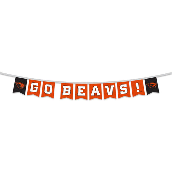 Oregon State Beavers Banner String Pennant Flags