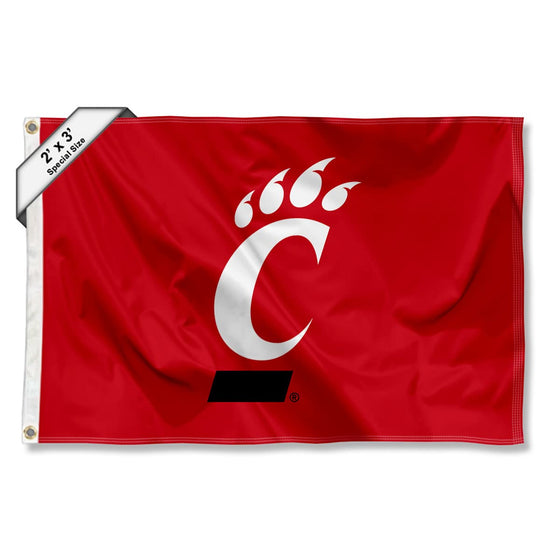 College Flags & Banners Co. Cincinnati Bearcats Small 2x3 Foot Flag