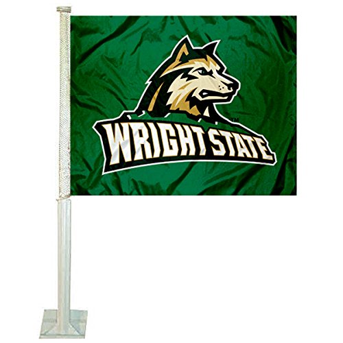 College Flags & Banners Co. Wright State Raiders New Logo Car Flag