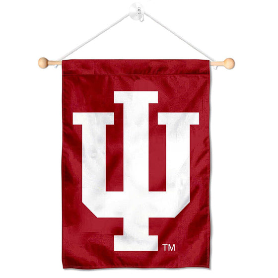 College Flags & Banners Co. Indiana Hoosiers Banner for Windows Doors and Walls