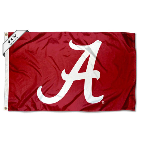 College Flags & Banners Co. Alabama Crimson Tide 6x10 Feet Script A Large Flag