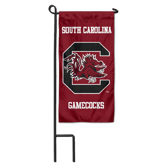 College Flags & Banners Co. South Carolina Gamecocks Mini Garden and Flower Pot Flag Topper