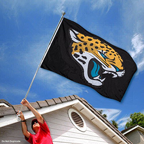 WinCraft Jacksonville Jaguars Embroidered Nylon Flag